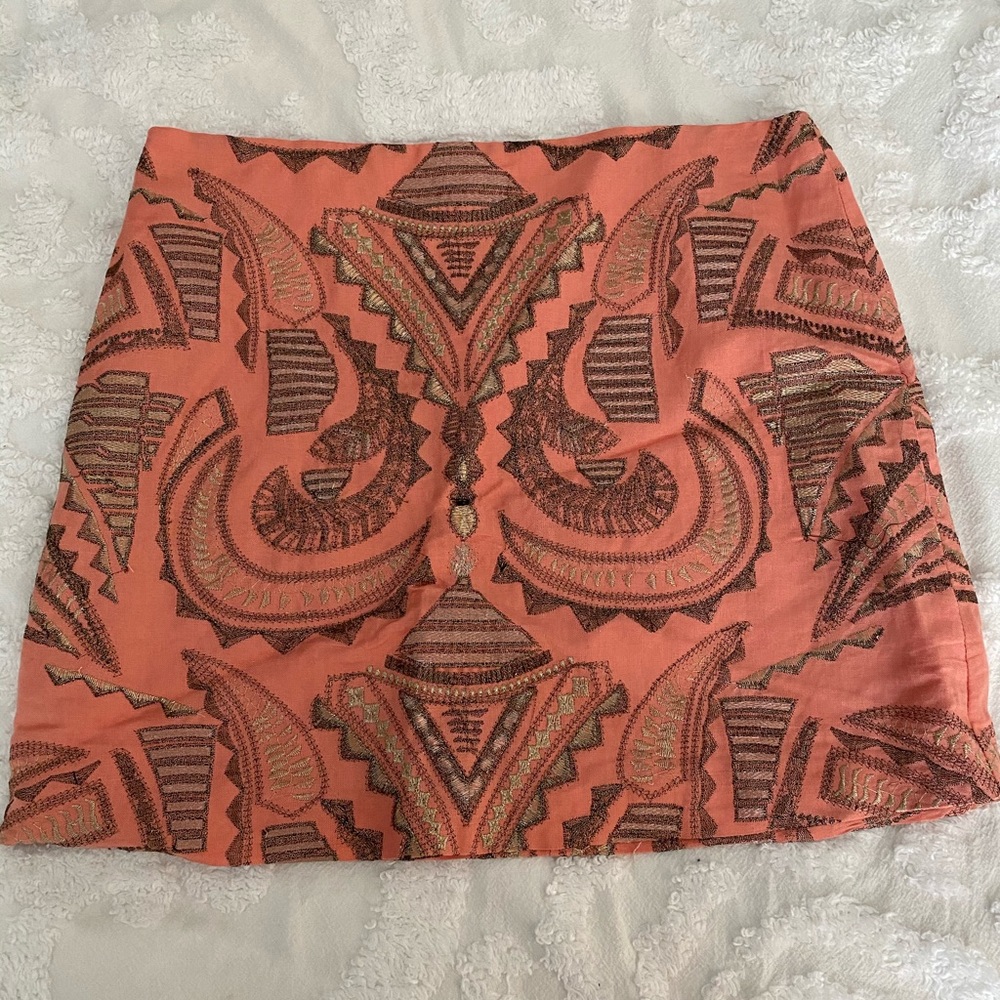 Colorful Patterned Skirt